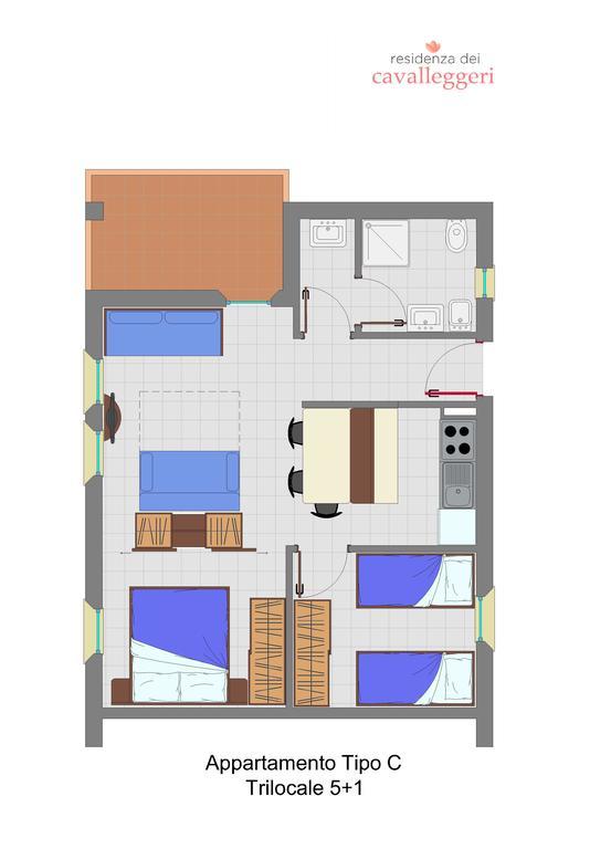 Residenza Dei Cavalleggeri San Vincenzo Luaran gambar