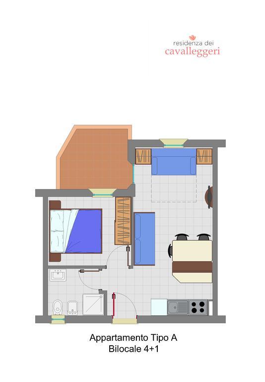 Residenza Dei Cavalleggeri San Vincenzo Luaran gambar